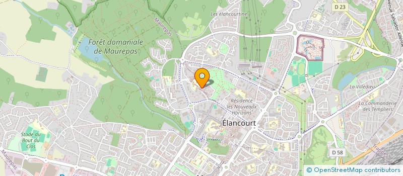 localisation de l'entreprise MONSIEUR YOANN PENNEQUIN  ELANCOURT