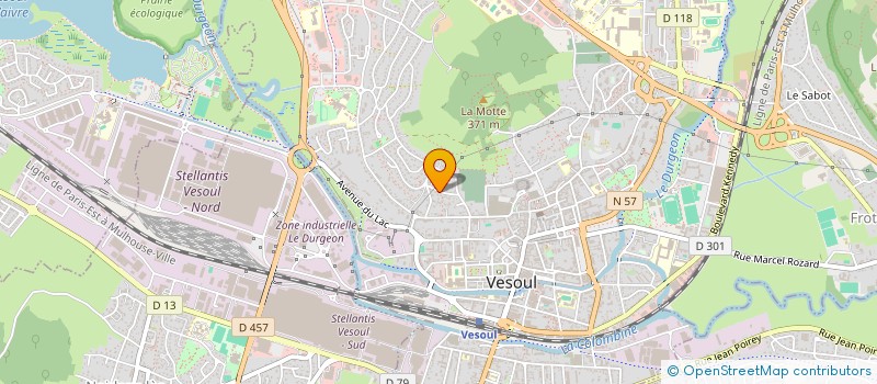 localisation de l'entreprise MONSIEUR YOANN PENOT  VILLEPAROIS