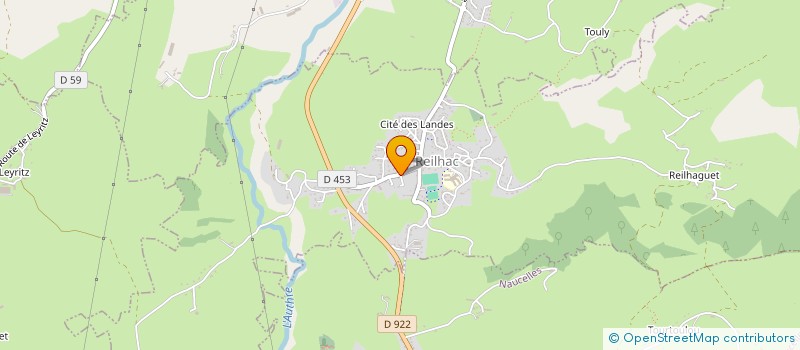 localisation de l'entreprise MONSIEUR YOANN PEPY à JUSSAC