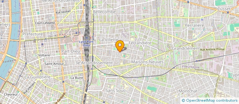 localisation de l'entreprise MONSIEUR YOANN PERCRULE à LYON