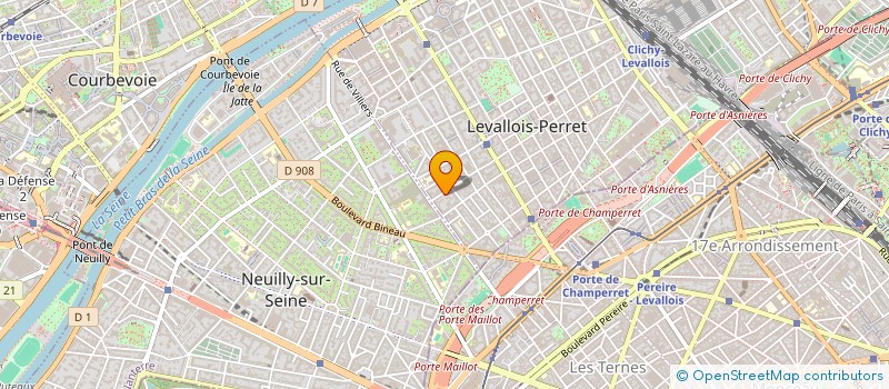 localisation de l'entreprise MONSIEUR YOANN PEREIRA à LEVALLOIS-PERRET
