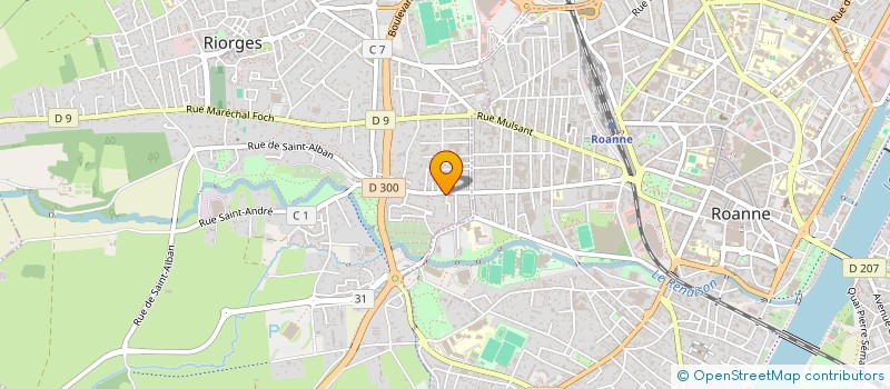 localisation de l'entreprise MONSIEUR YOANN PERES à RIORGES