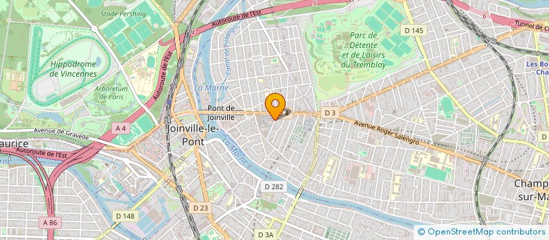 localisation de l'entreprise MONSIEUR YOANN PERROT  JOINVILLE-LE-PONT