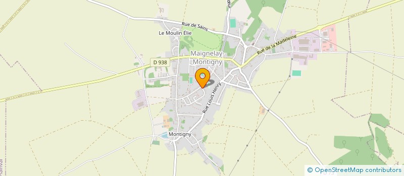 localisation de l'entreprise MONSIEUR YOANN PETIT  MAIGNELAY-MONTIGNY