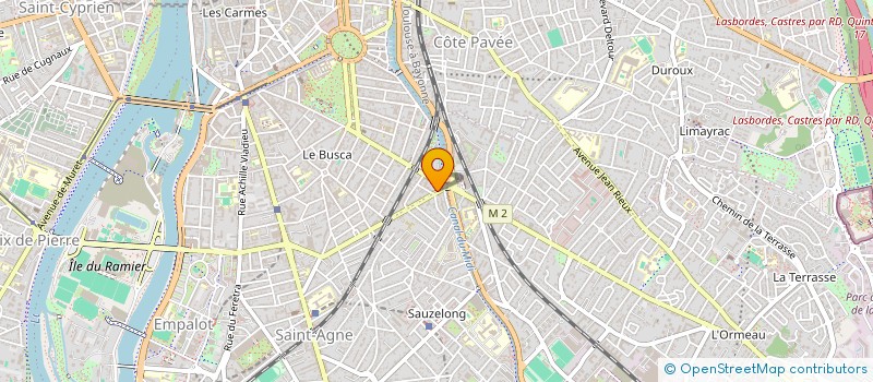 localisation de l'entreprise MONSIEUR YOANN PIBERNE à TOULOUSE
