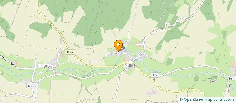 localisation de l'entreprise MONSIEUR YOANN PICARD à NUARS