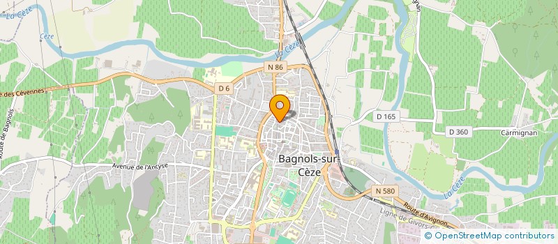localisation de l'entreprise MONSIEUR YOANN PION LE-ROUX à BAGNOLS-SUR-CEZE