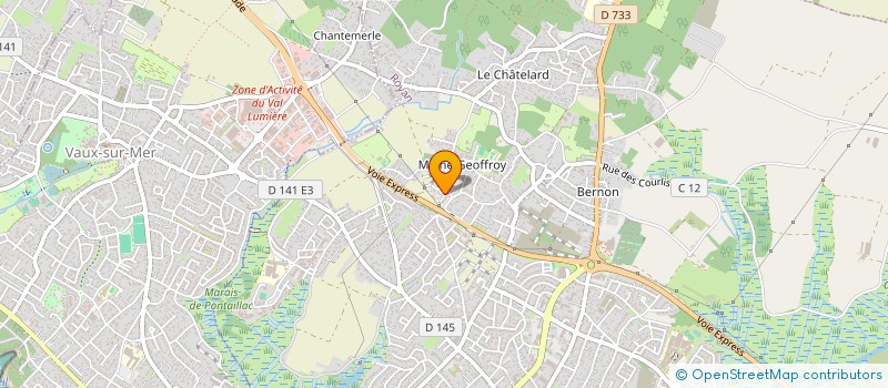 localisation de l'entreprise MONSIEUR YOANN POCHART  ROYAN