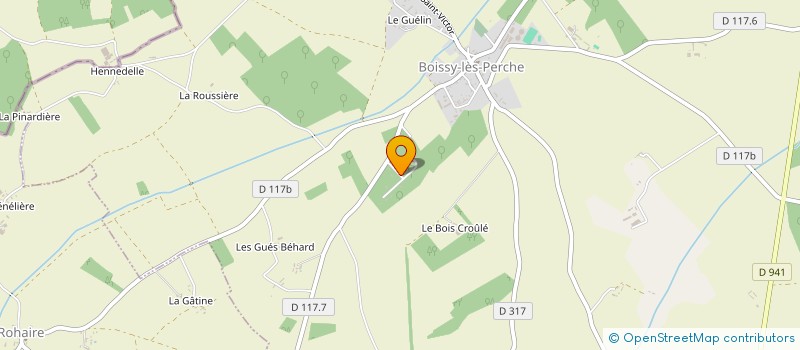 localisation de l'entreprise MONSIEUR YOANN POEZEVARA à BOISSY-LES-PERCHE