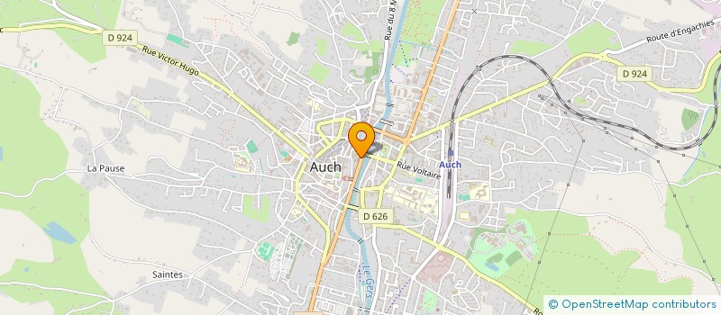 localisation de l'entreprise MONSIEUR YOANN POMMIER  AUCH