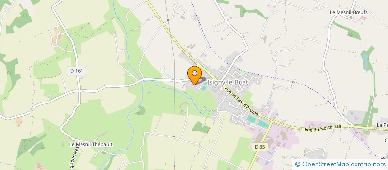 localisation de l'entreprise MONSIEUR YOANN POMMIER  ISIGNY-LE-BUAT