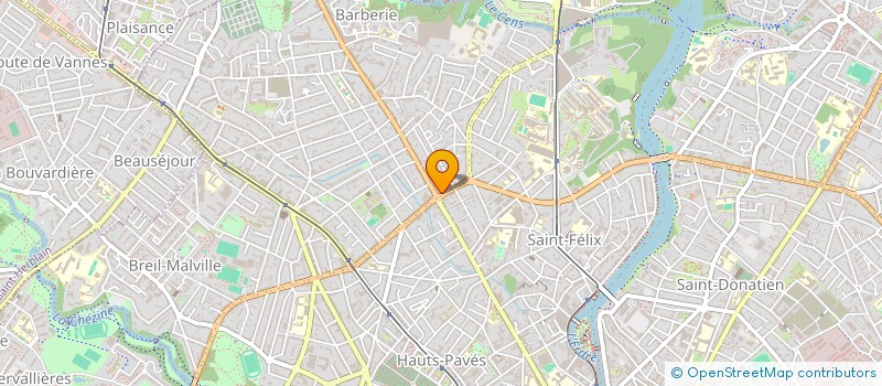 localisation de l'entreprise MONSIEUR YOANN PRANCHAIR à NANTES