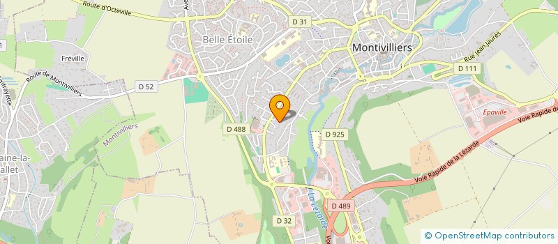 localisation de l'entreprise MONSIEUR YOANN PRIEUR à MONTIVILLIERS