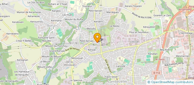 localisation de l'entreprise MONSIEUR YOANN QUEMENER à BREST