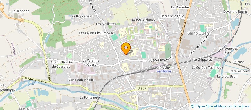 localisation de l'entreprise MONSIEUR YOANN RABIER  VILLIERS-SUR-LOIR