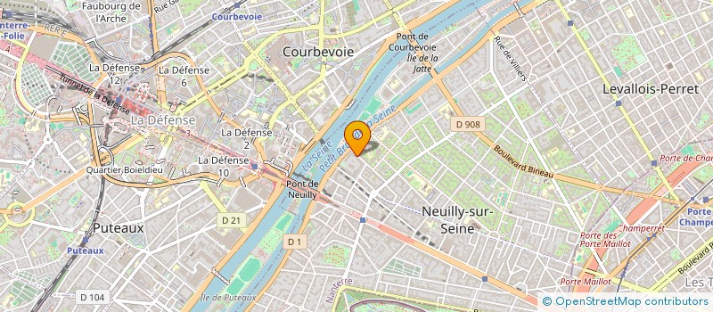 localisation de l'entreprise MONSIEUR YOANN RAFFENEL à NEUILLY-SUR-SEINE