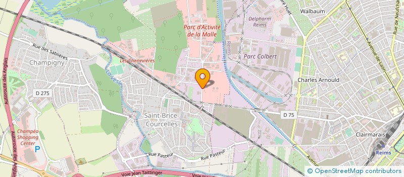 localisation de l'entreprise MONSIEUR YOANN RAHIR à SAINT-BRICE-COURCELLES