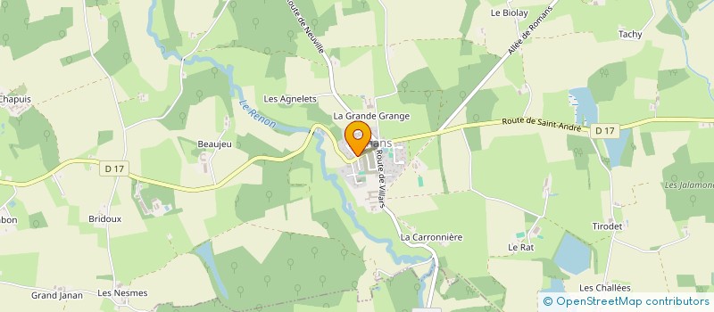 localisation de l'entreprise MONSIEUR YOANN RAVET  ROMANS