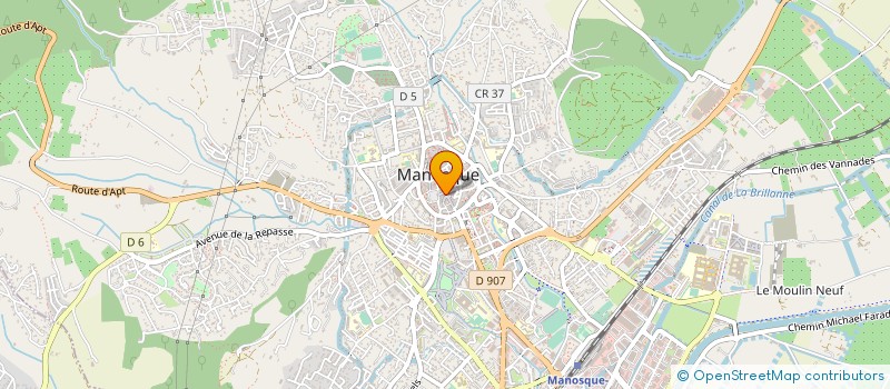 localisation de l'entreprise MONSIEUR YOANN RAYMOND à MANOSQUE