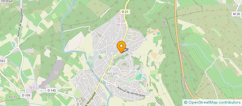localisation de l'entreprise MONSIEUR YOANN RAYSSEGUIER  TEYRAN