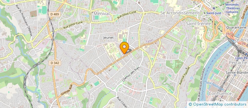 localisation de l'entreprise MONSIEUR YOANN REDON  LYON