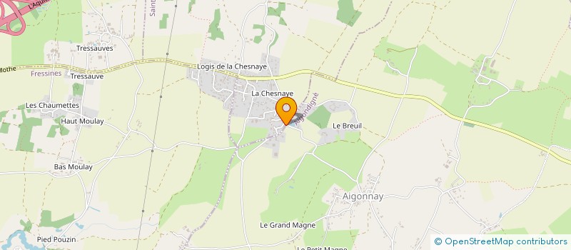 localisation de l'entreprise MONSIEUR YOANN RICHARD  FRESSINES