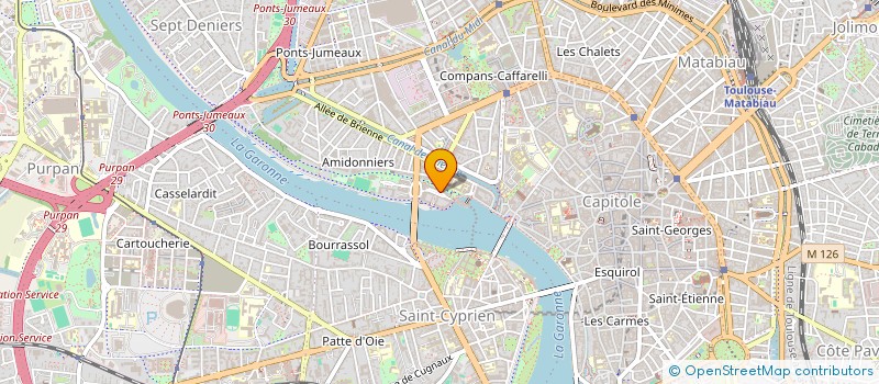 localisation de l'entreprise MONSIEUR YOANN RICHART-ESTREMS  TOULOUSE