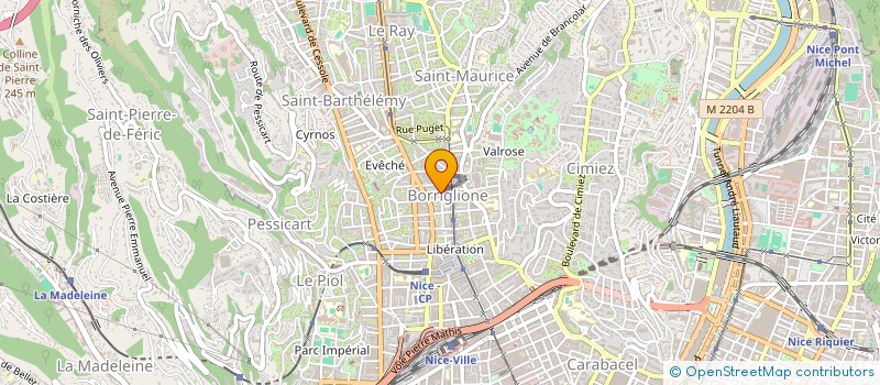 localisation de l'entreprise MONSIEUR YOANN ROSE à NICE