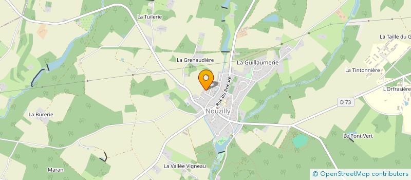 localisation de l'entreprise MONSIEUR YOANN ROTTIER  NOUZILLY