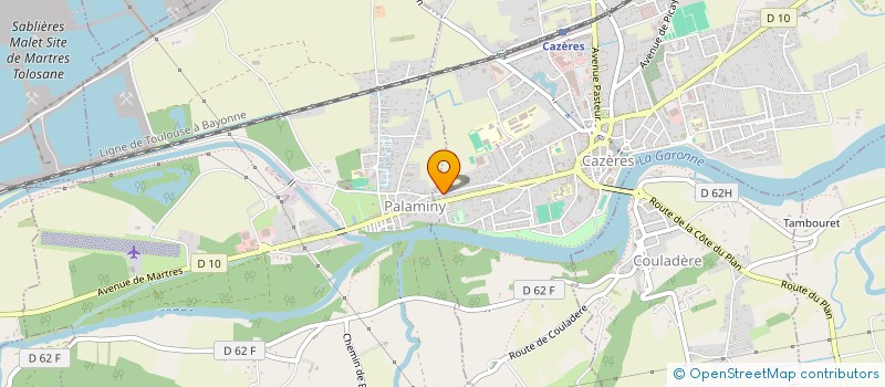 localisation de l'entreprise MONSIEUR YOANN ROUANET  PALAMINY