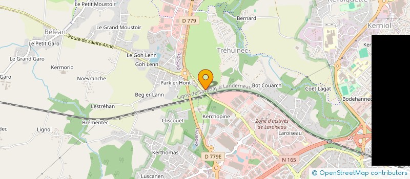 localisation de l'entreprise MONSIEUR YOANN ROUX à VANNES
