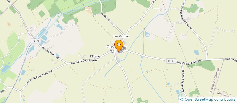 localisation de l'entreprise MONSIEUR YOANN ROY à OUSSOY-EN-GATINAIS