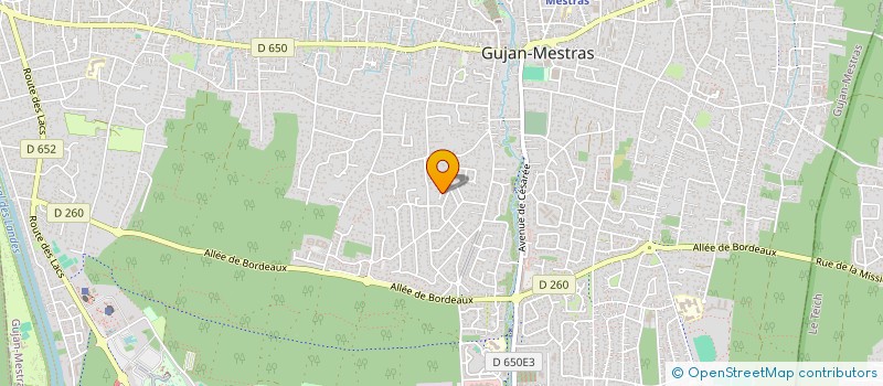 localisation de l'entreprise MONSIEUR YOANN SABATHE à GUJAN-MESTRAS