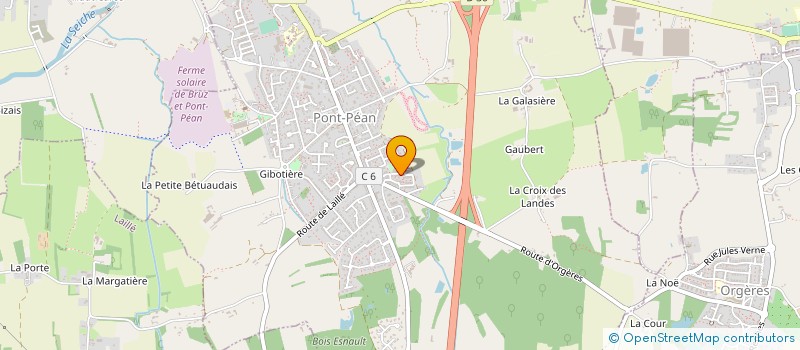 localisation de l'entreprise MONSIEUR YOANN SACHET  PONT-PEAN