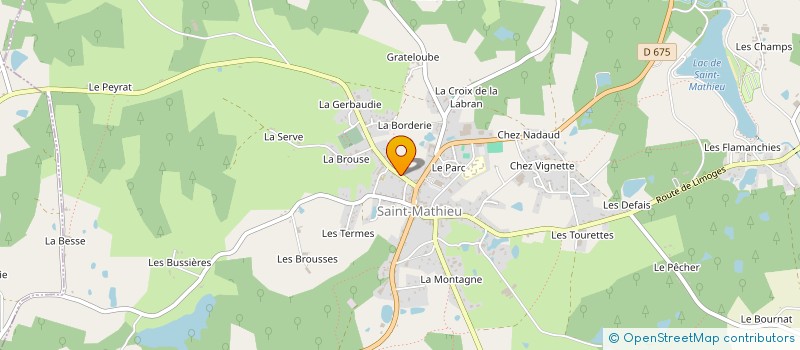 localisation de l'entreprise MONSIEUR YOANN SACRISTE  SAINT-MATHIEU