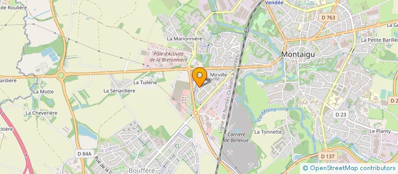 localisation de l'entreprise MONSIEUR YOANN SALINAS à MONTAIGU-VENDEE