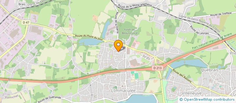 localisation de l'entreprise MONSIEUR YOANN SALMON  SAINT-NAZAIRE