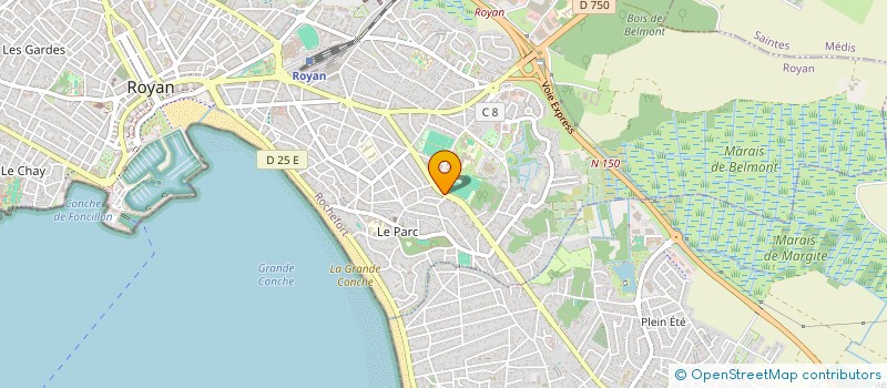 localisation de l'entreprise MONSIEUR YOANN SARRAZIN  ROYAN