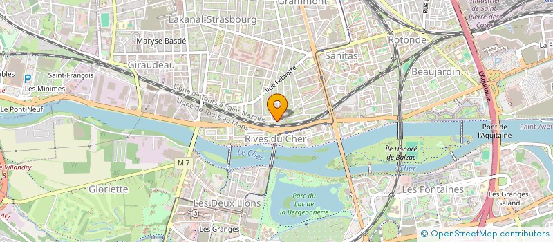 localisation de l'entreprise MONSIEUR YOANN SAULAY  TOURS