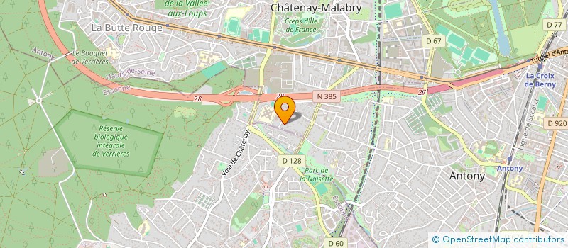 localisation de l'entreprise MONSIEUR YOANN SCHWAB  CHATENAY-MALABRY