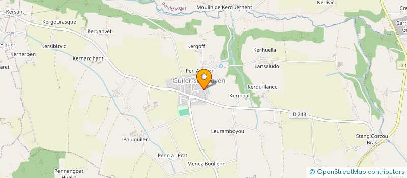 localisation de l'entreprise MONSIEUR YOANN SELMOZ  GUILER-SUR-GOYEN