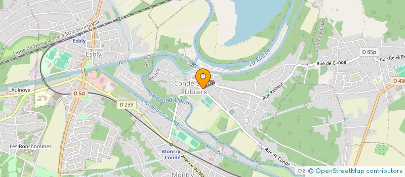 localisation de l'entreprise MONSIEUR YOANN SOUDRY  CONDE-SAINTE-LIBIAIRE