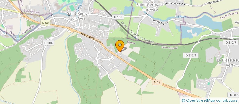localisation de l'entreprise MONSIEUR YOANN STADELMANN à SAINT-REMY-SUR-AVRE