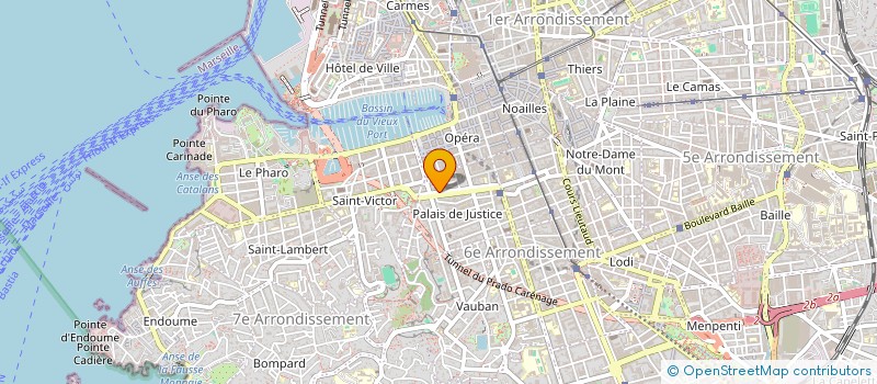 localisation de l'entreprise MONSIEUR YOANN STRINO  MARSEILLE