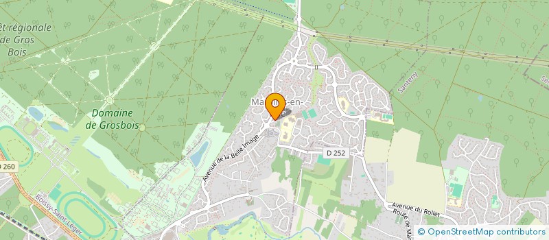 localisation de l'entreprise MONSIEUR YOANN TEMPLIER  MAROLLES-EN-BRIE