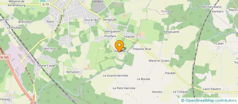 localisation de l'entreprise MONSIEUR YOANN THOMAS à NOSTANG