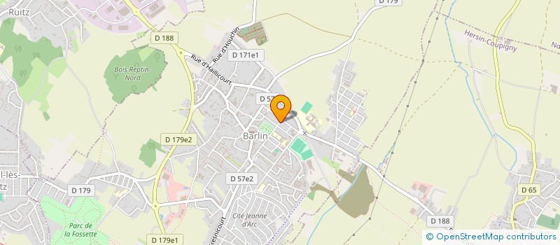 localisation de l'entreprise MONSIEUR YOANN TONNOIR  BARLIN