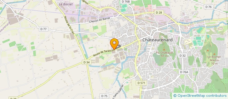 localisation de l'entreprise MONSIEUR YOANN TOROSAKIS à CHATEAURENARD