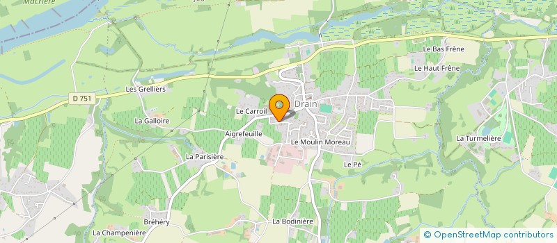 localisation de l'entreprise MONSIEUR YOANN TOUBLANC  OREE-D'ANJOU