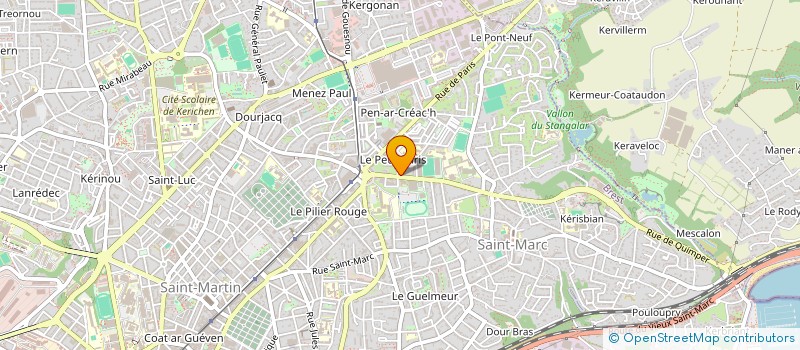localisation de l'entreprise MONSIEUR YOANN VALLOIRE à BREST